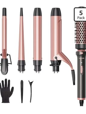 Wavytalk 5 in 1 Curling Iron Set